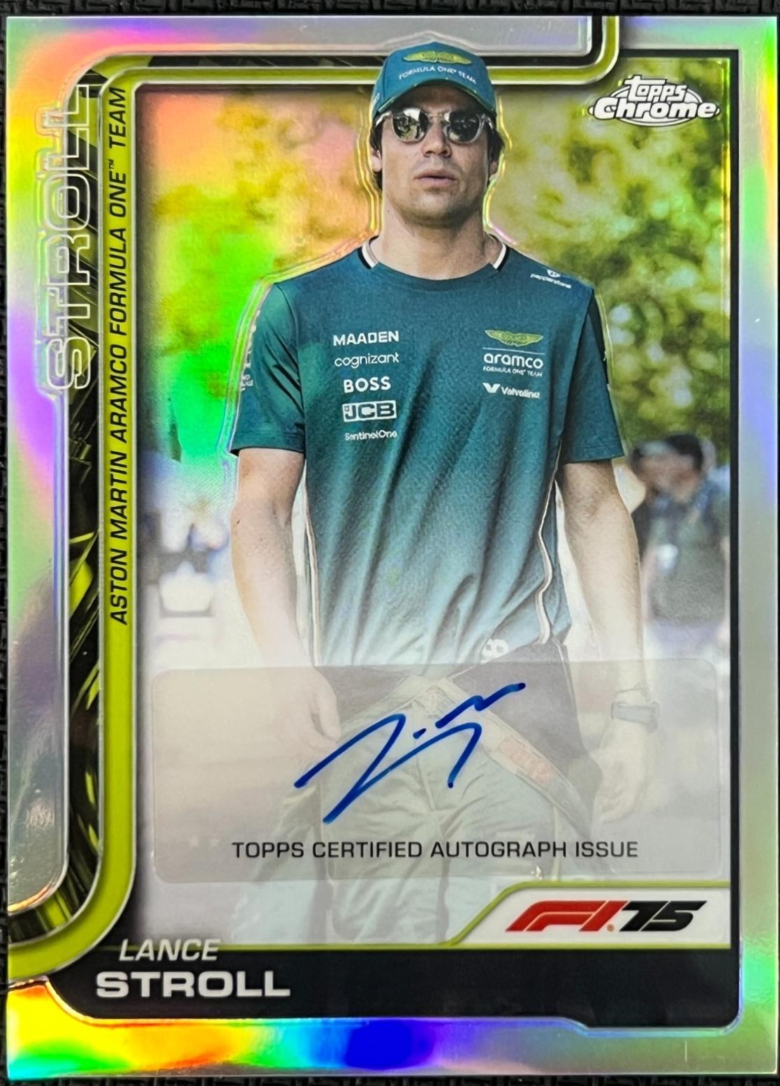 Lance Stroll [75th Anniversary Refractor] #CAC-STR