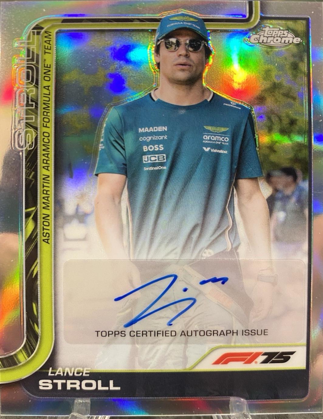 Lance Stroll [RayWave Refractor] #CAC-STR