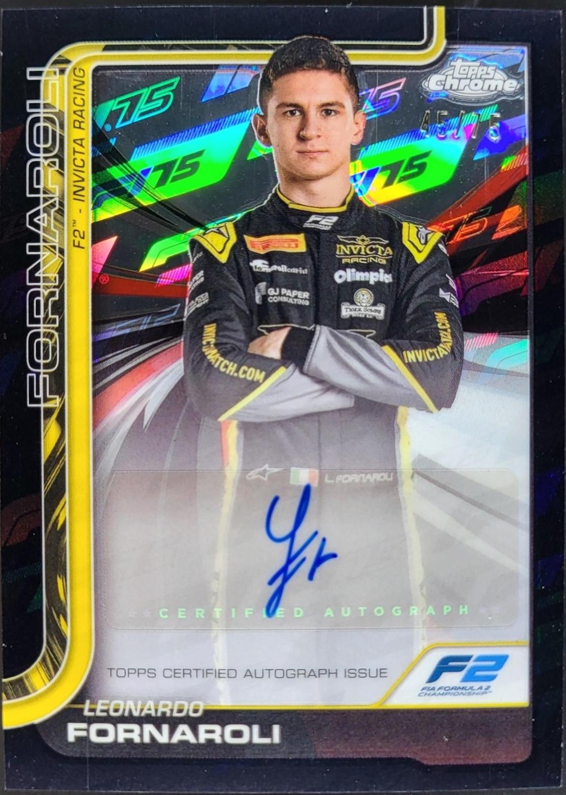 Leonardo Fornaroli [75th Anniversary Refractor] #CAC-FOR