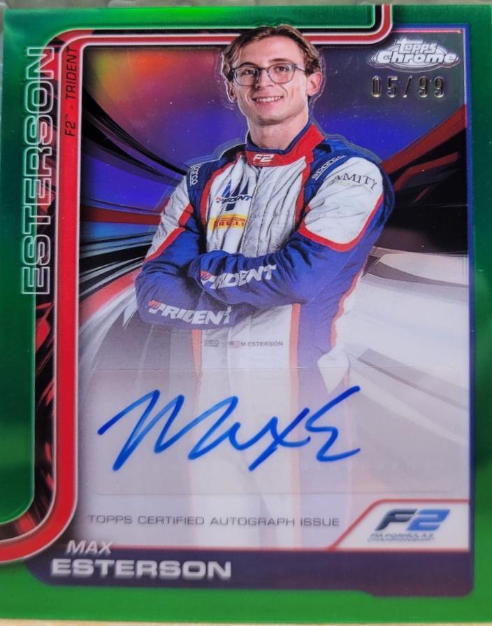 Max Esterson [Green Refractor] #CAC-EST