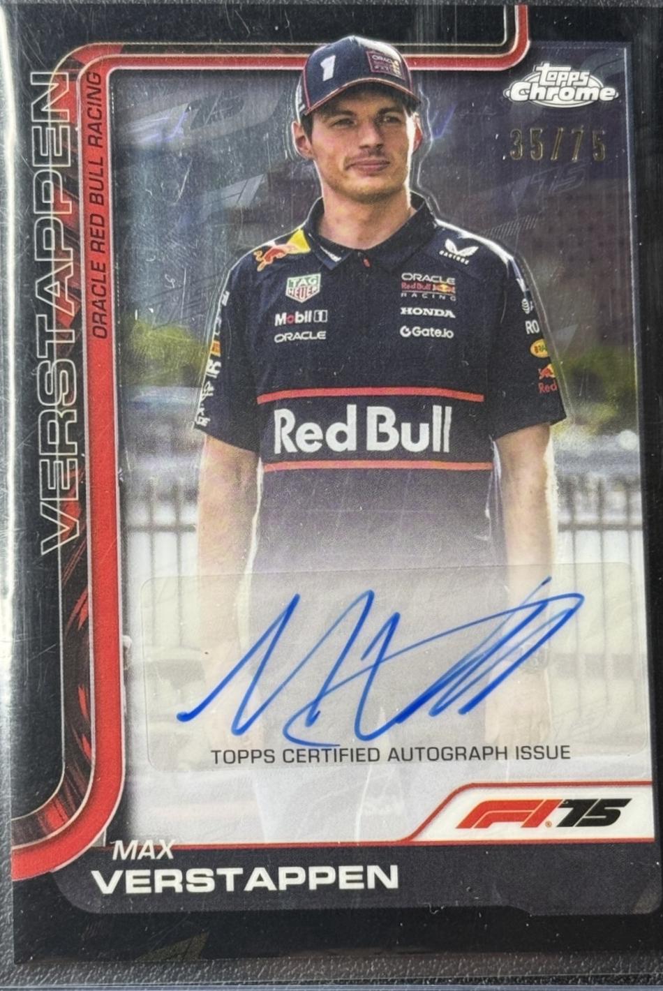 Max Verstappen [75th Anniversary Refractor] #CAC-VER
