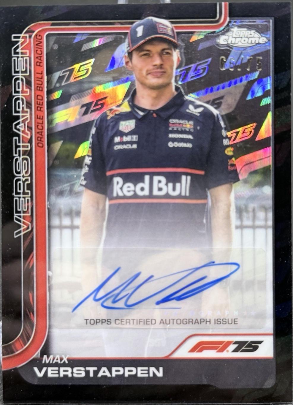 Max Verstappen [Black Refractor] #CAC-VER