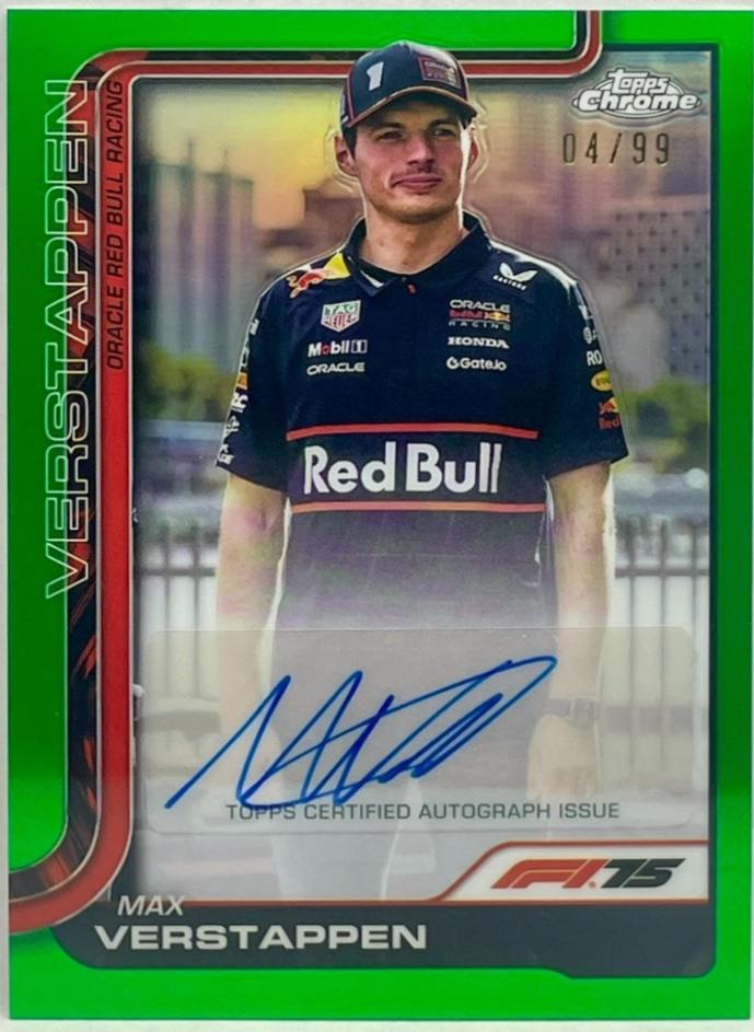 Max Verstappen [Green Refractor] #CAC-VER