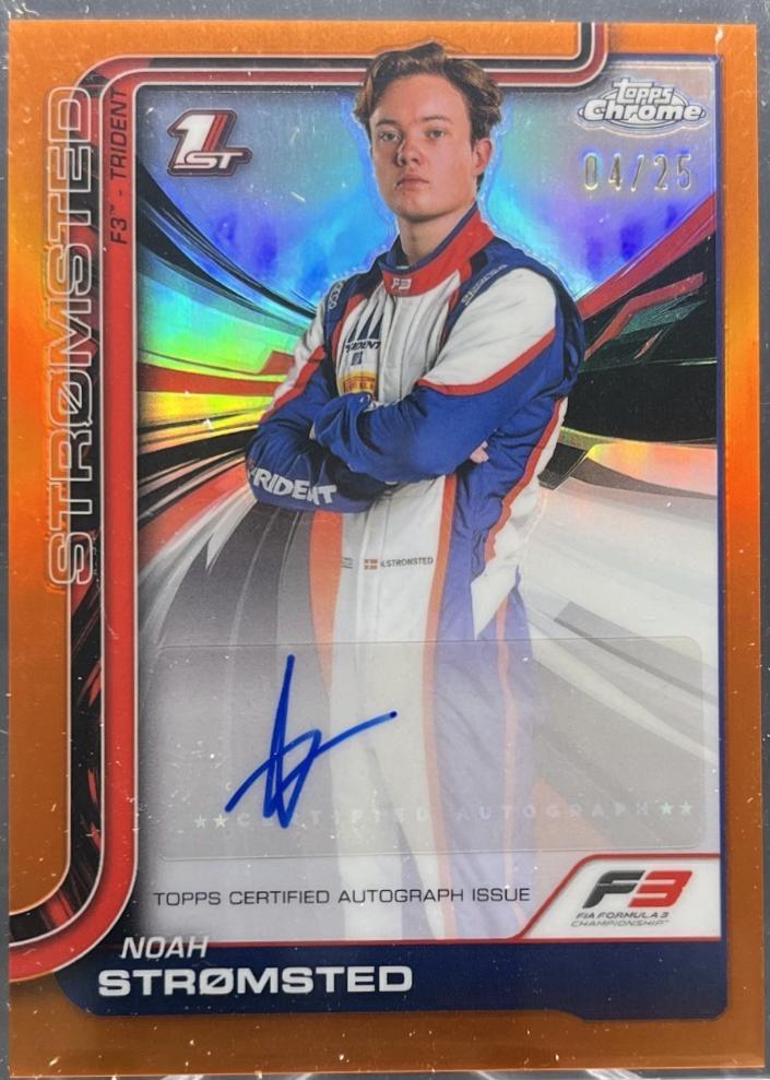 Noah Stromsted [Orange Refractor] #CAC-STRO