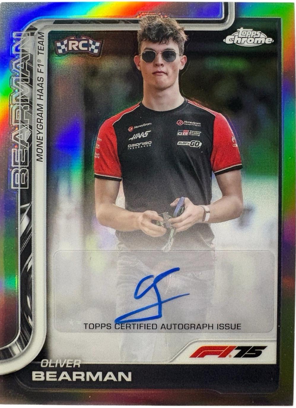 Oliver Bearman [RayWave Refractor] #CAC-BEA