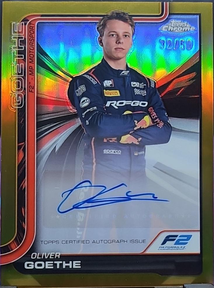 Oliver Goethe [Gold Refractor] #CAC-GOE