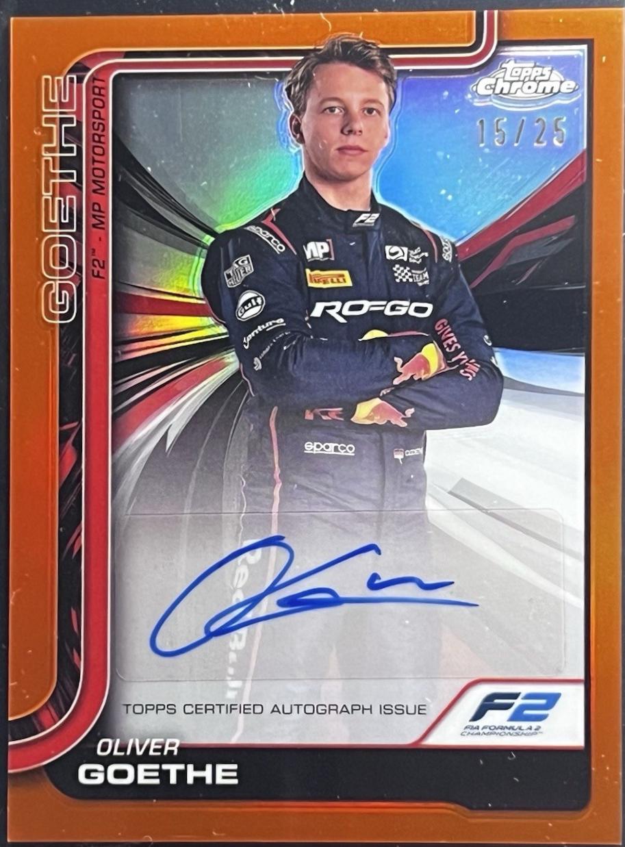 Oliver Goethe [Orange Refractor] #CAC-GOE