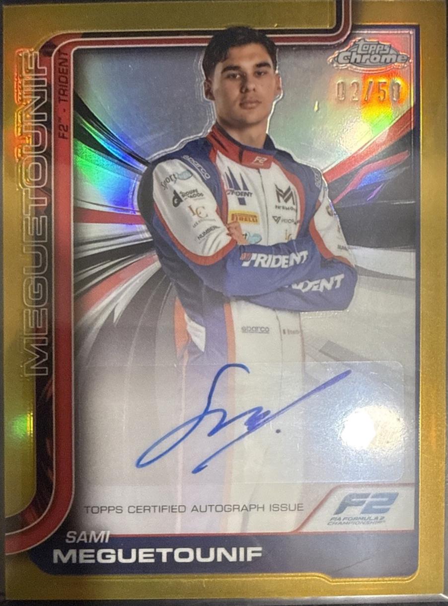 Sami Meguetounif [Gold Refractor] #CAC-MEG