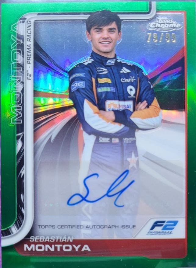 Sebastian Montoya [Green Refractor] #CAC-MON