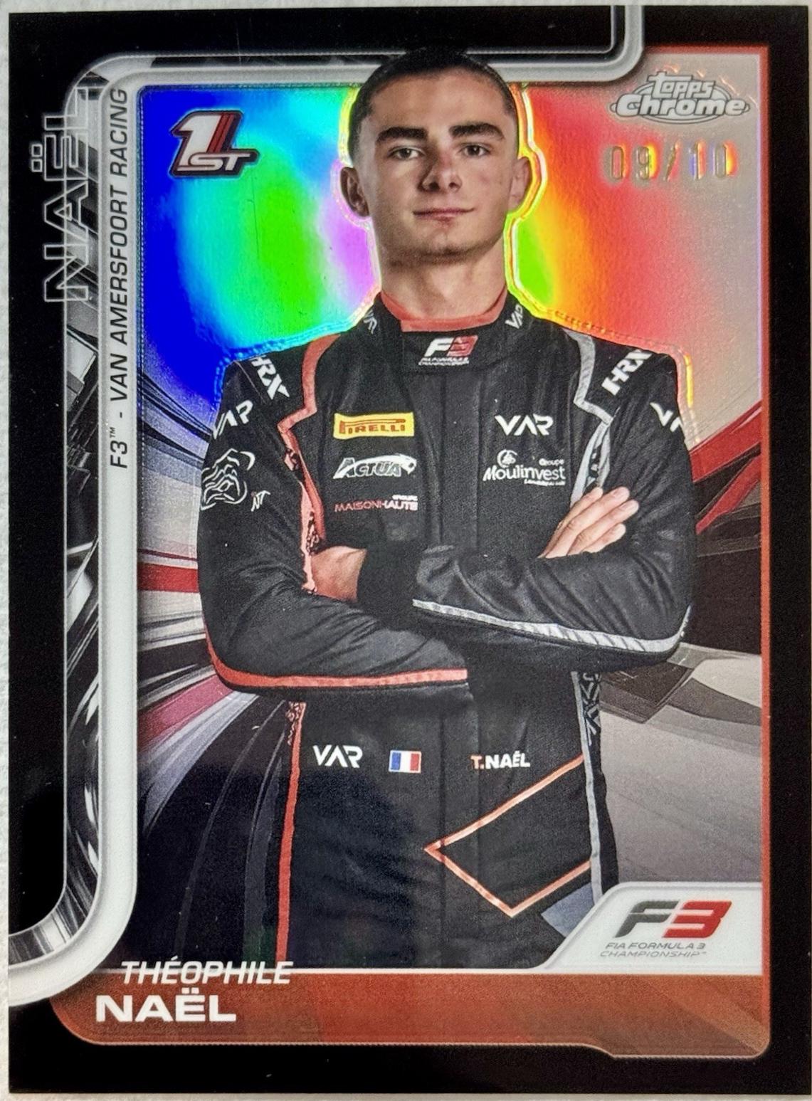 Theophile Nael [Black Refractor] #CAC-NAE