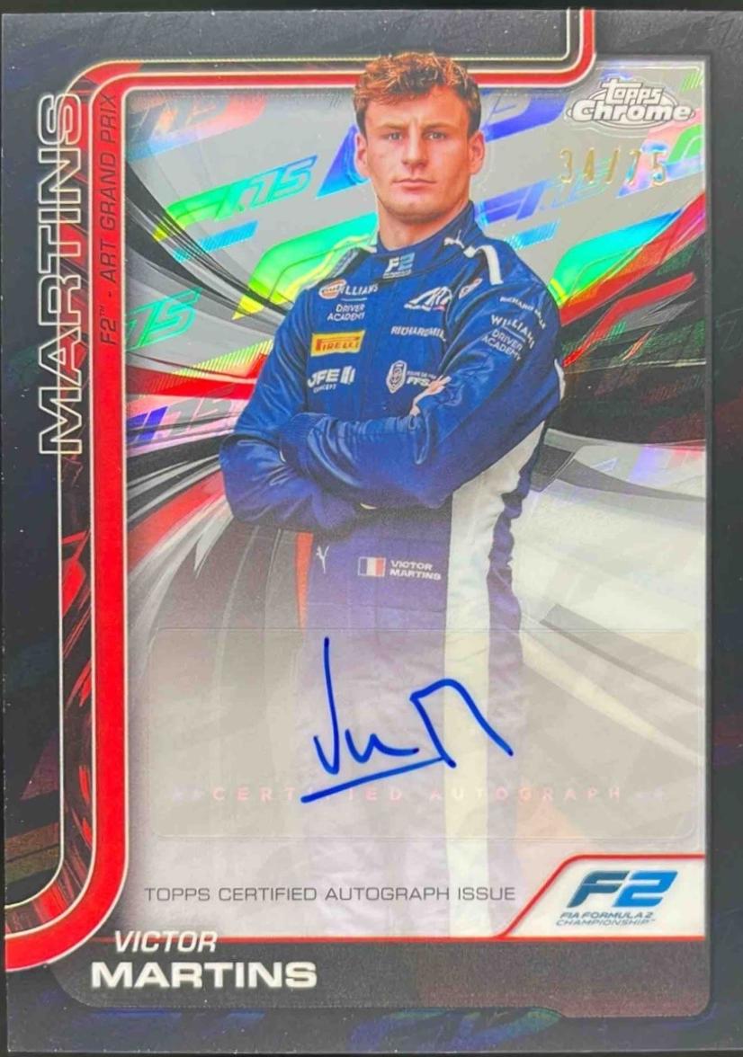 Victor Martins [75th Anniversary Refractor] #CAC-MART