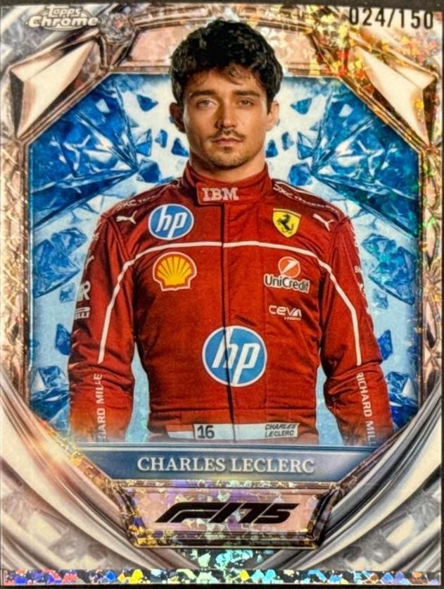 Charles Leclerc [Blue Mini-Diamond Refractor] #D75-23