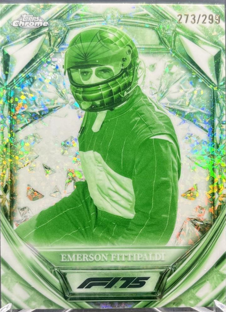 Emerson Fittipaldi [Night Vision Mini-Diamond Refractor] #D75-42