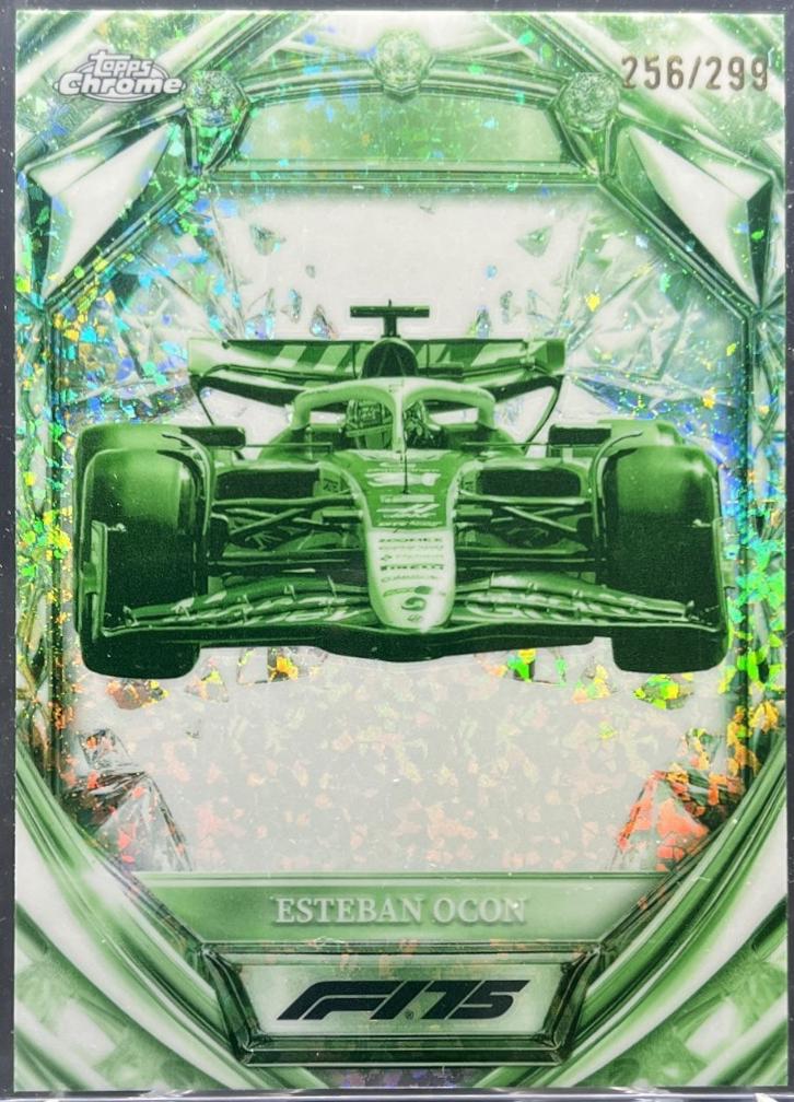 Esteban Ocon [Night Vision Mini-Diamond Refractor] #D75-33