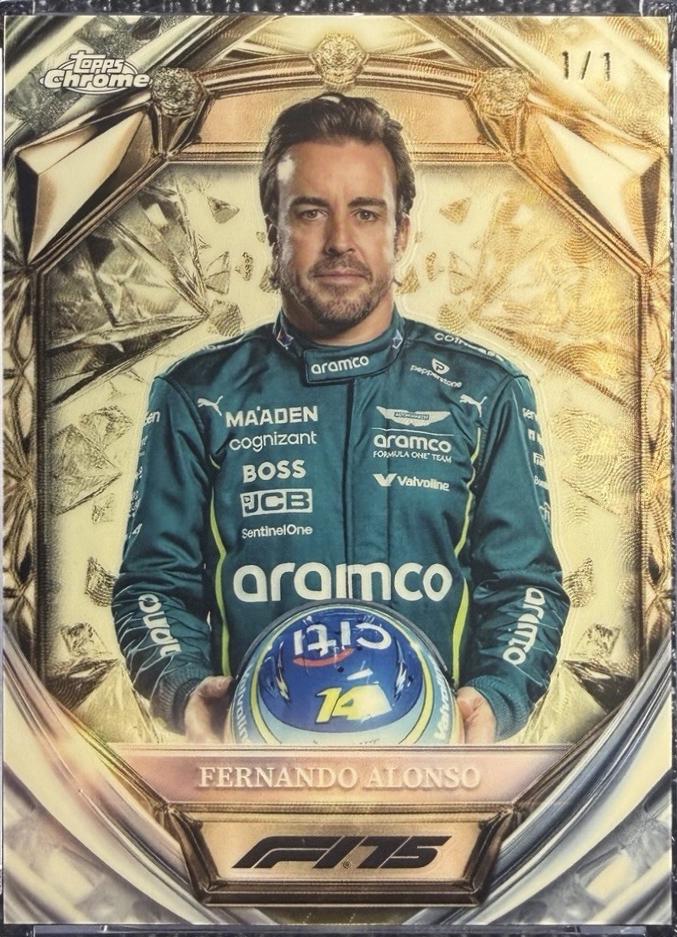 Fernando Alonso [SuperFractor] #D75-29
