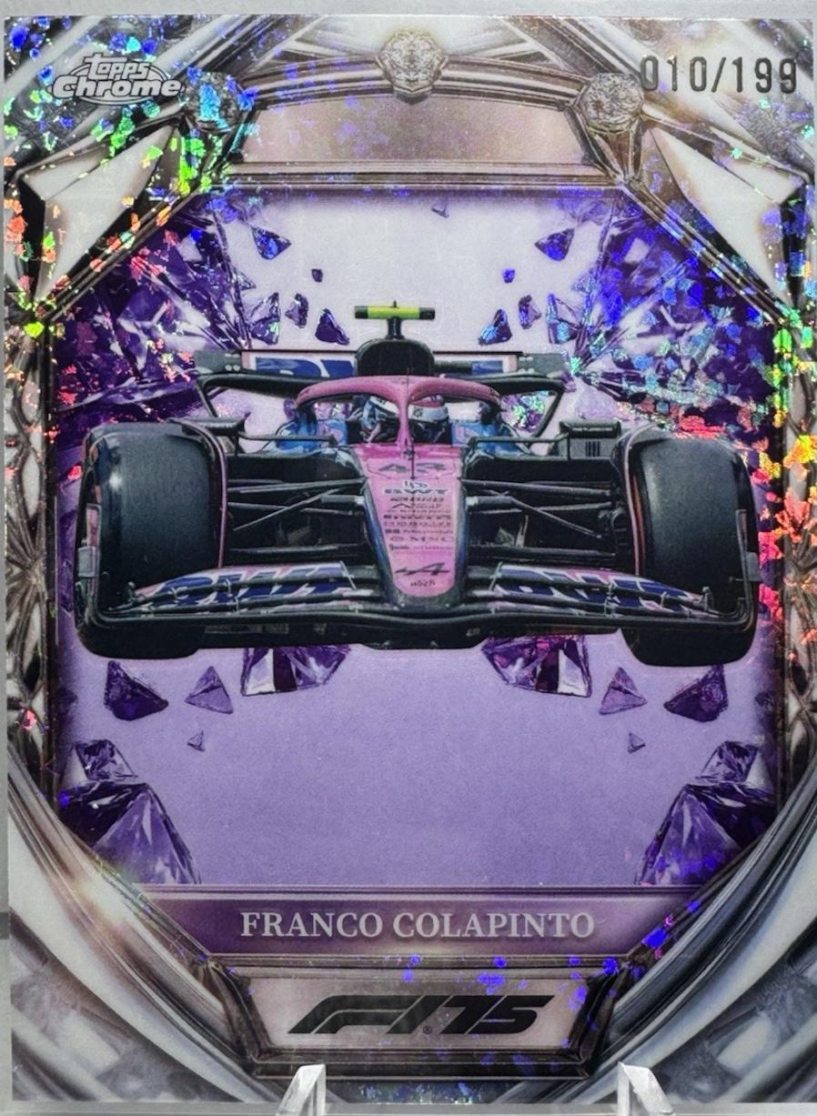 Franco Colapinto [Purple Mini-Diamond Refractor] #D75-35