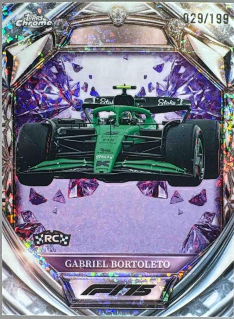 Gabriel Bortoleto [Purple Mini-Diamond Refractor] #D75-40