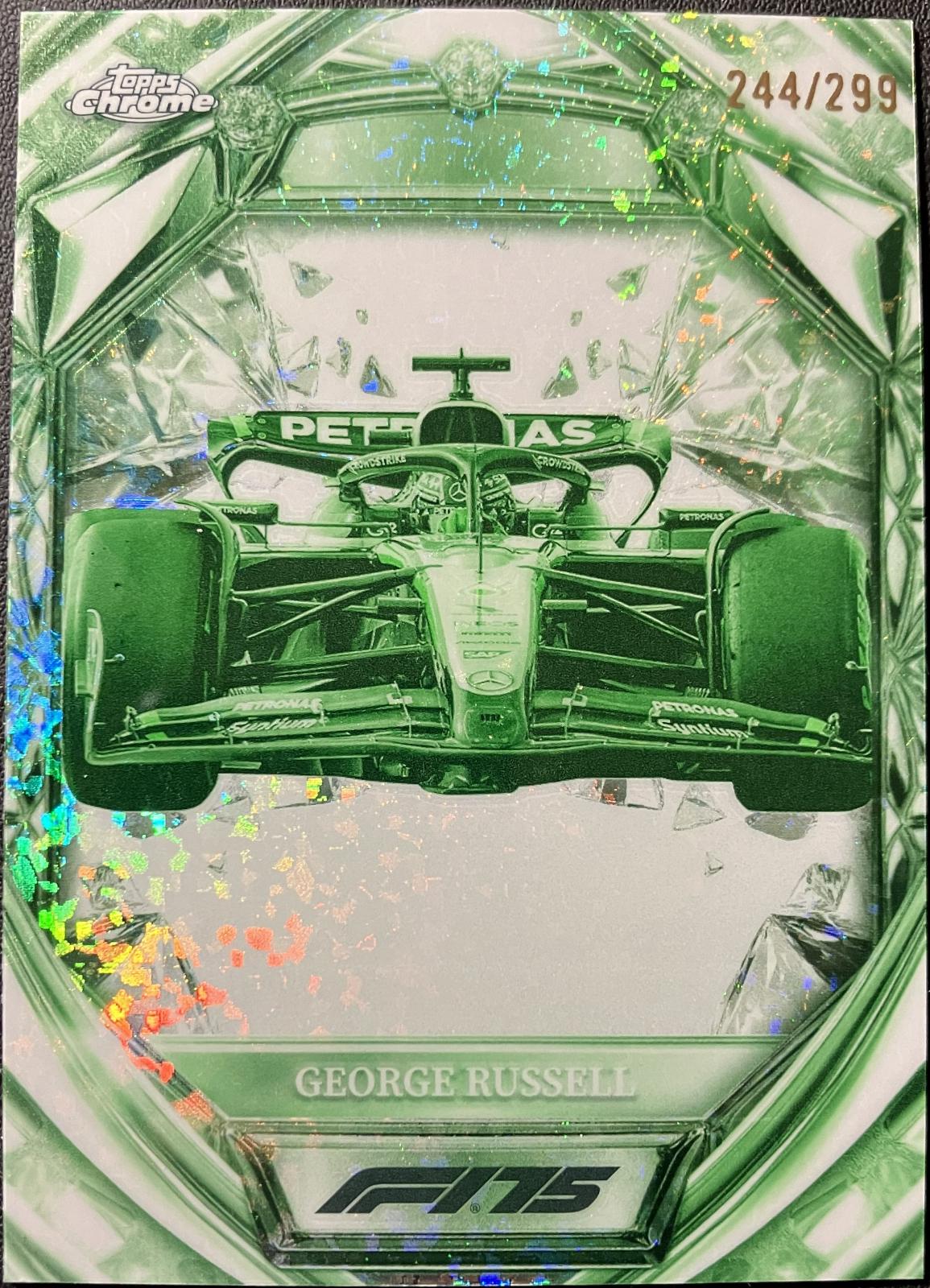 George Russell [Night Vision Mini-Diamond Refractor] #D75-27