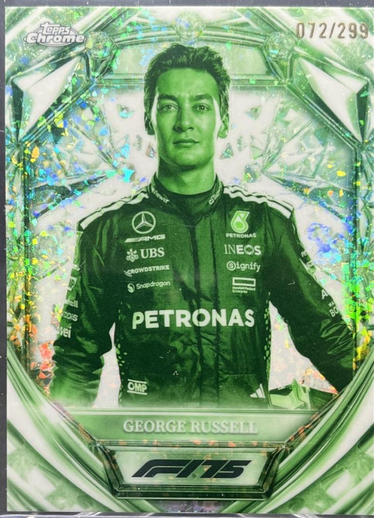 George Russell [Night Vision Mini-Diamond Refractor] #D75-7