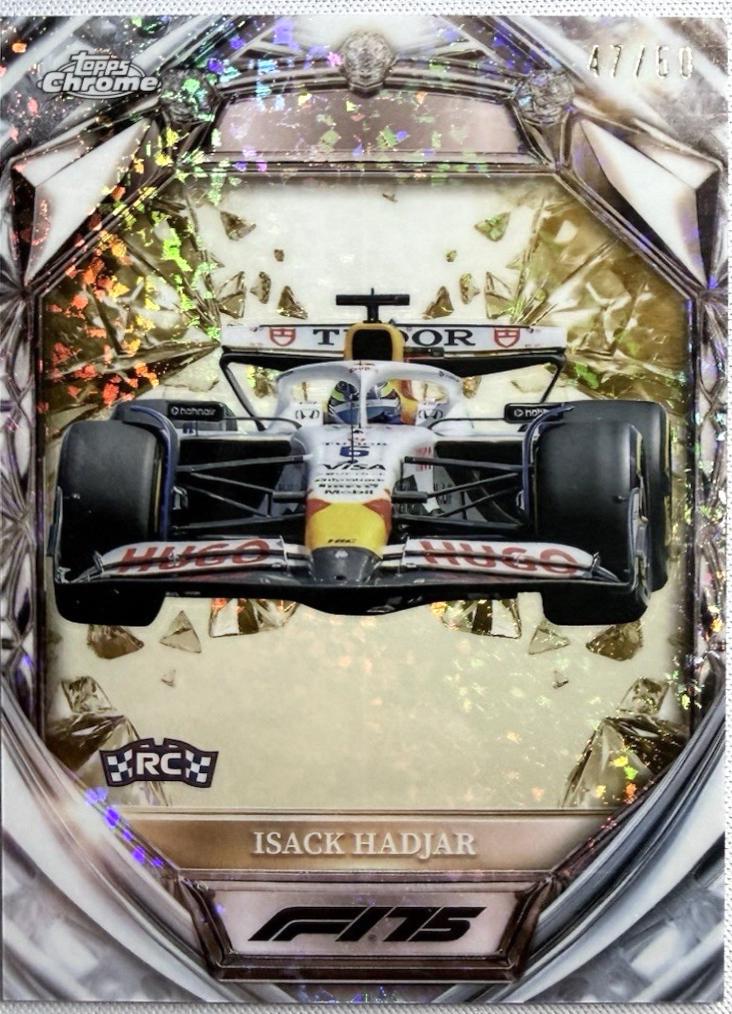 Isack Hadjar [Gold Mini-Diamond Refractor] #D75-32