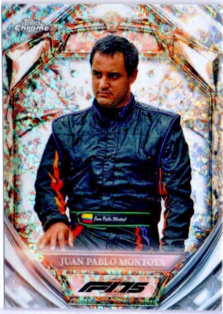 Juan Pablo Montoya [Purple Mini-Diamond Refractor] #D75-45