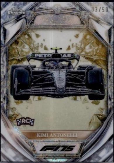 Kimi Antonelli [Gold Mini-Diamond Refractor] #D75-28