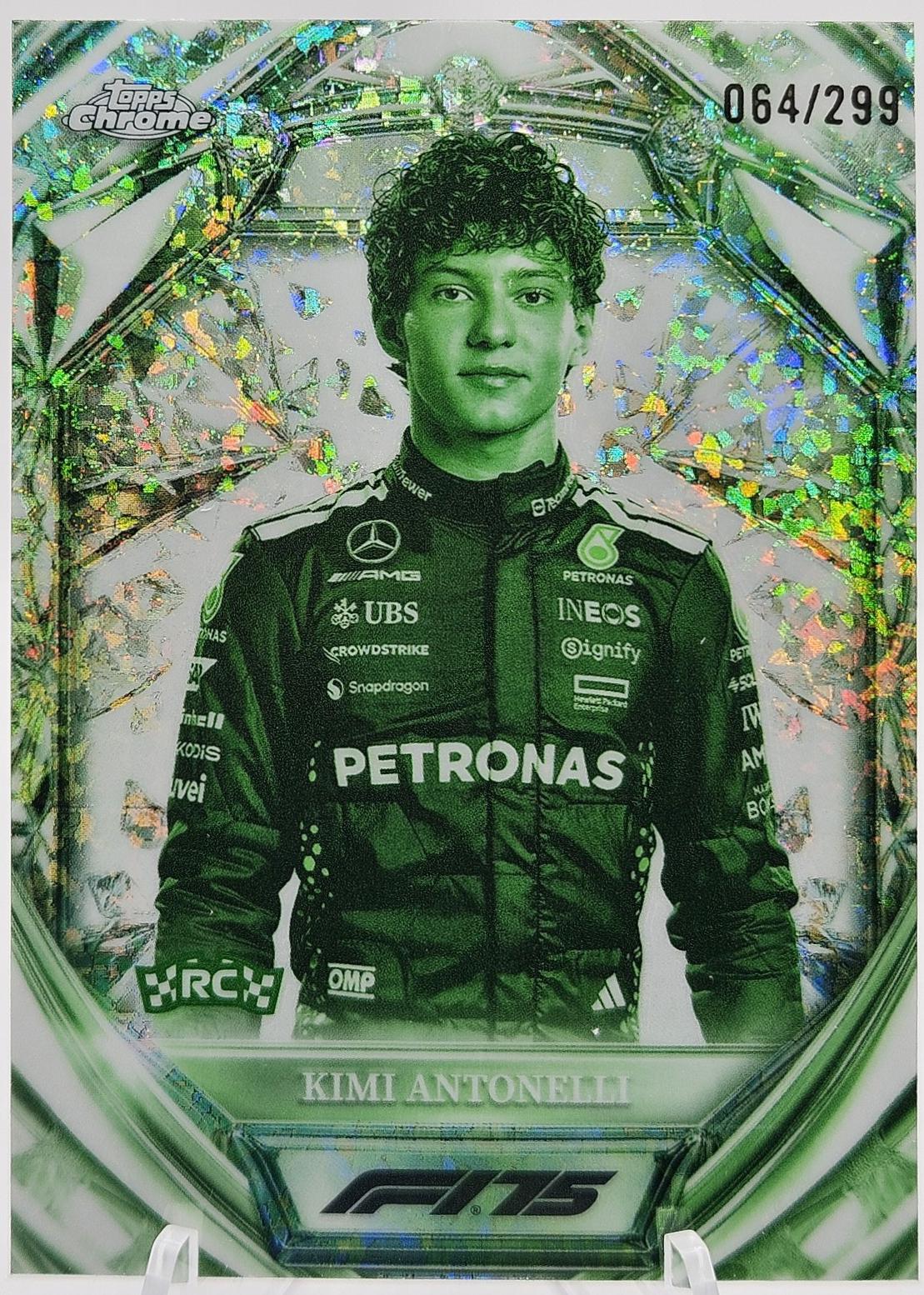 Kimi Antonelli [Night Vision Mini-Diamond Refractor] #D75-8