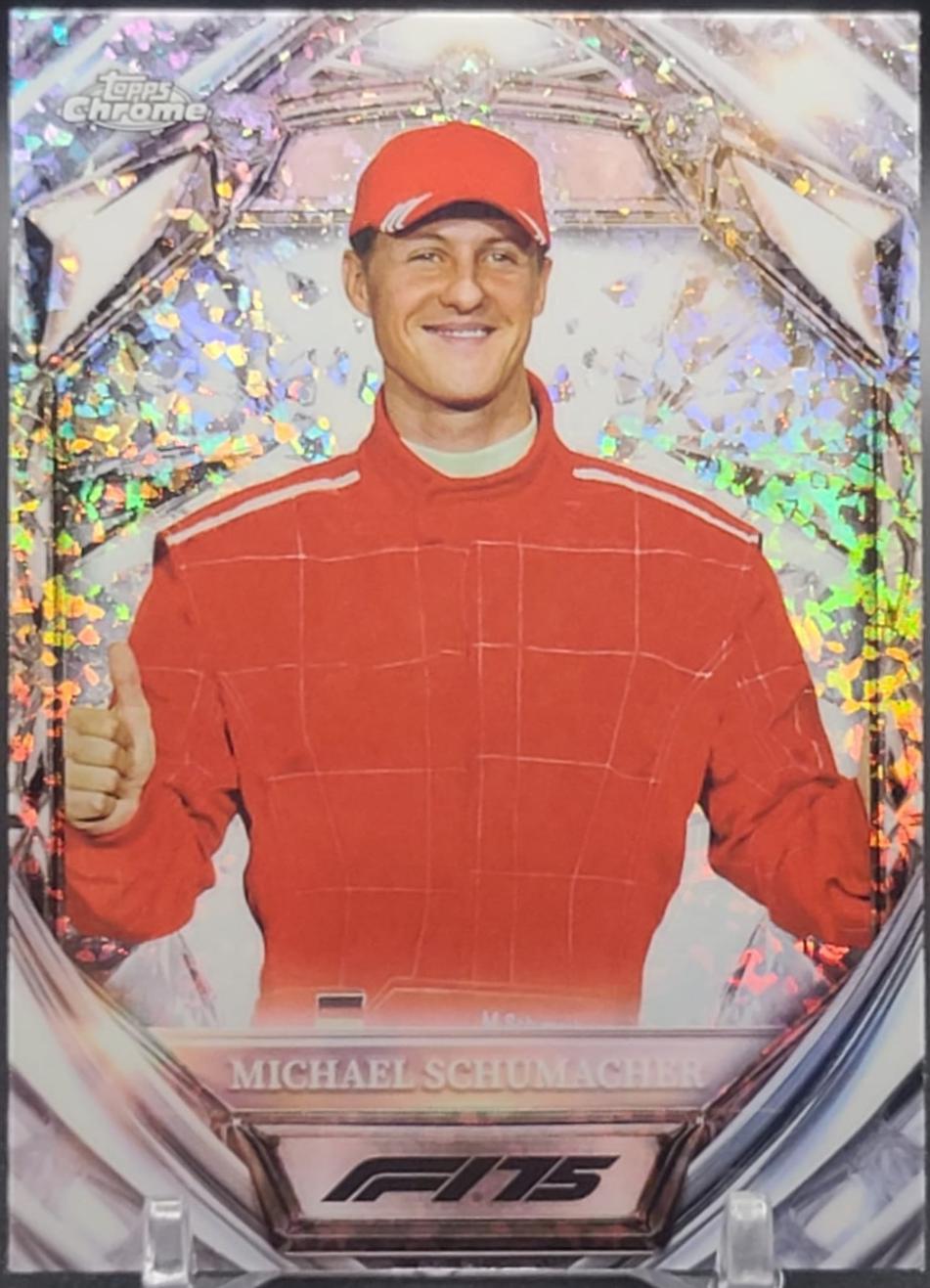 Michael Schumacher [Purple Mini-Diamond Refractor] #D75-47