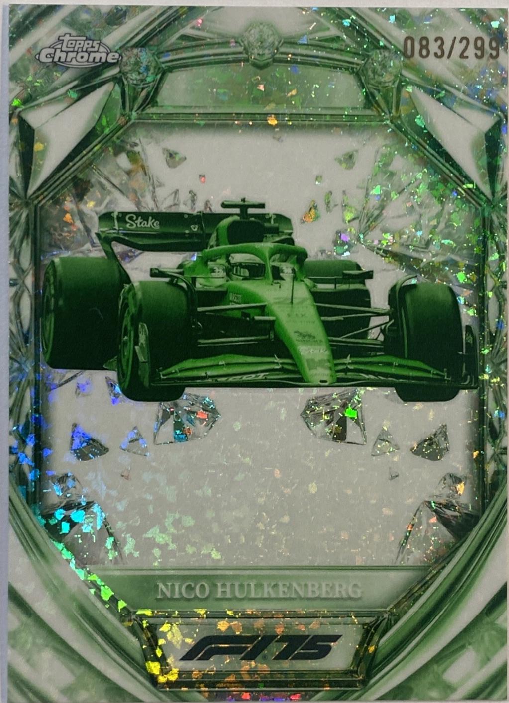 Nico Hulkenberg [Green Mini-Diamond Refractor] #D75-39
