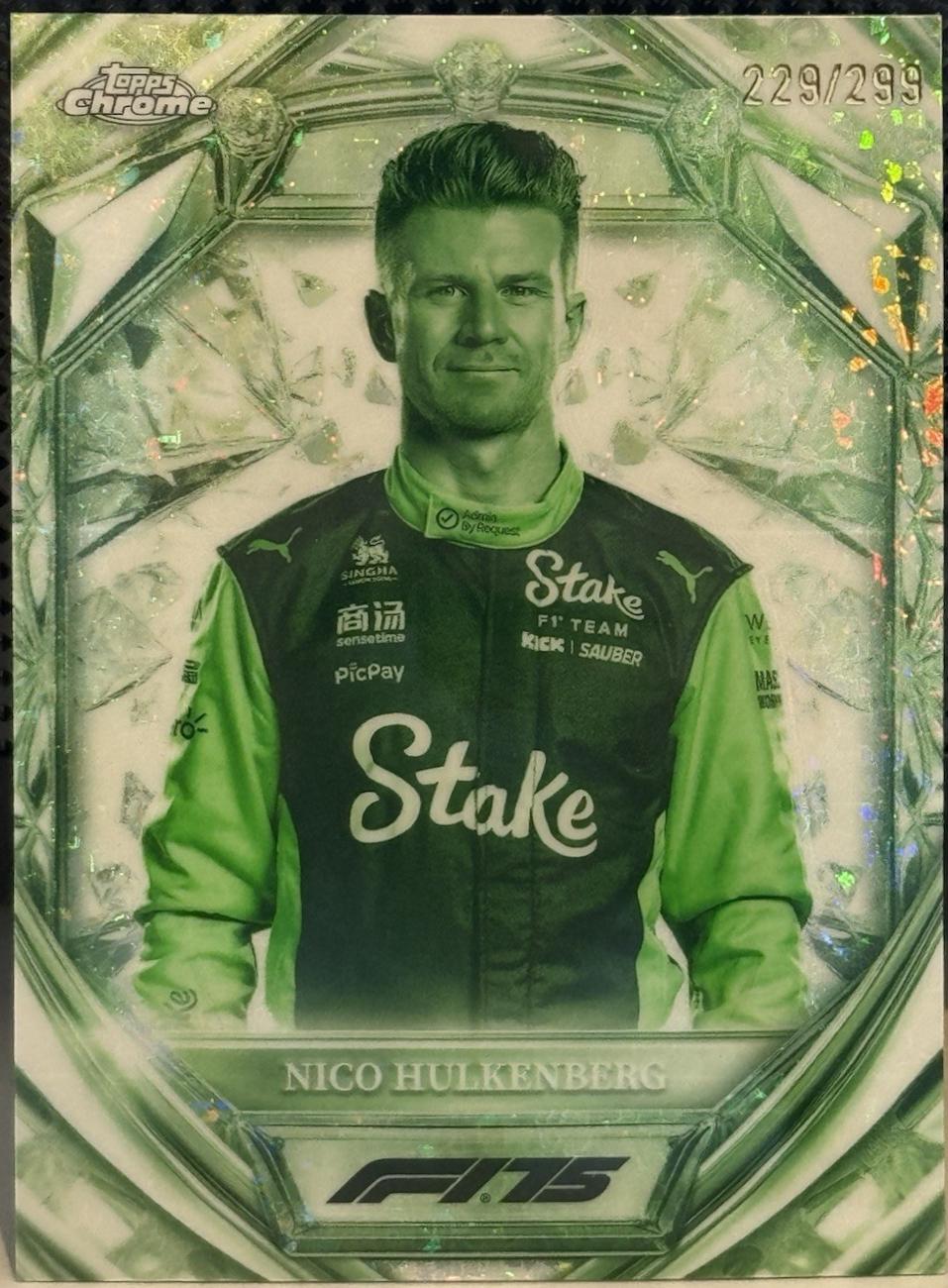 Nico Hulkenberg [Night Vision Mini-Diamond Refractor] #D75-19
