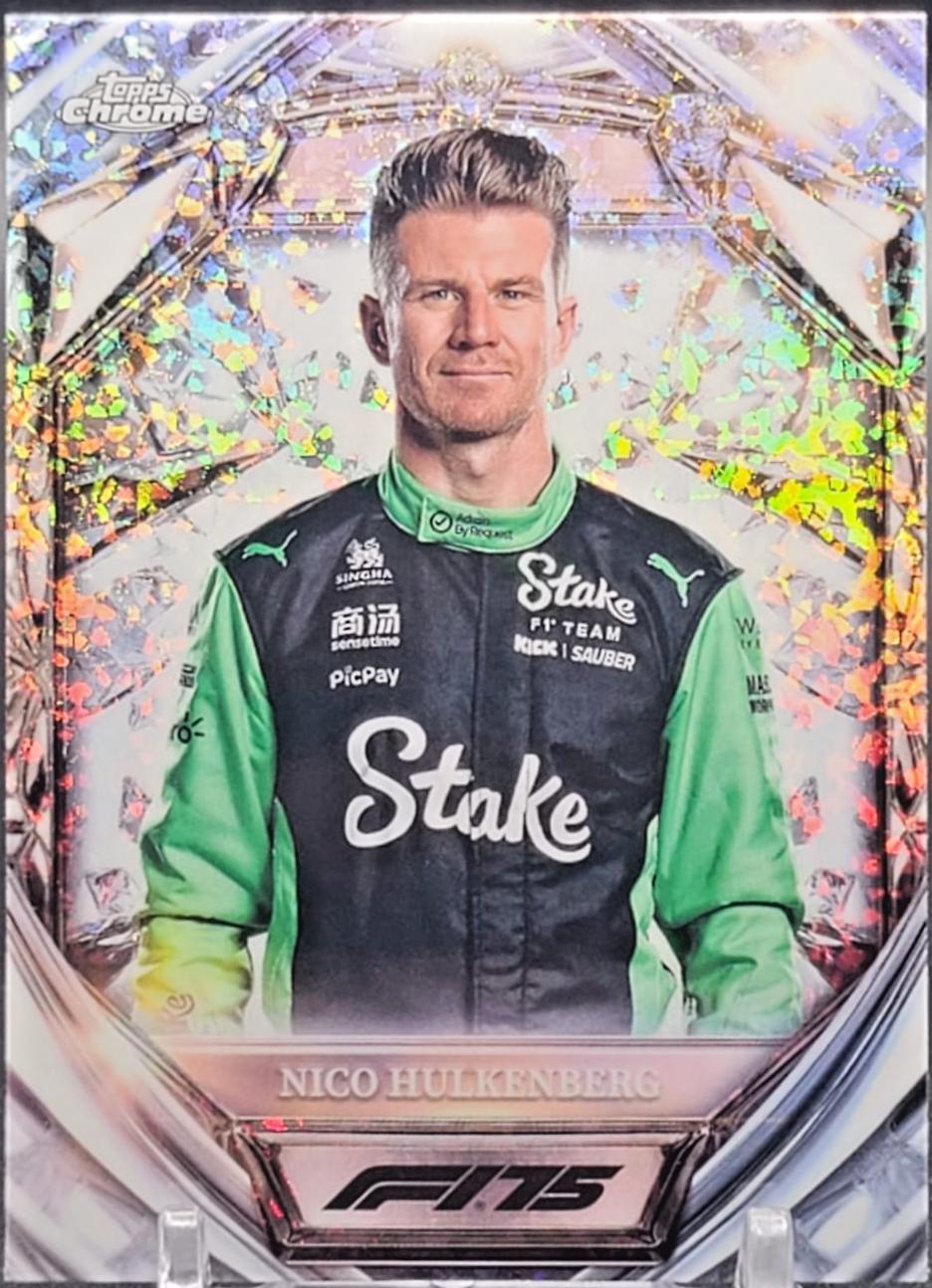 Nico Hulkenberg [Purple Mini-Diamond Refractor] #D75-19