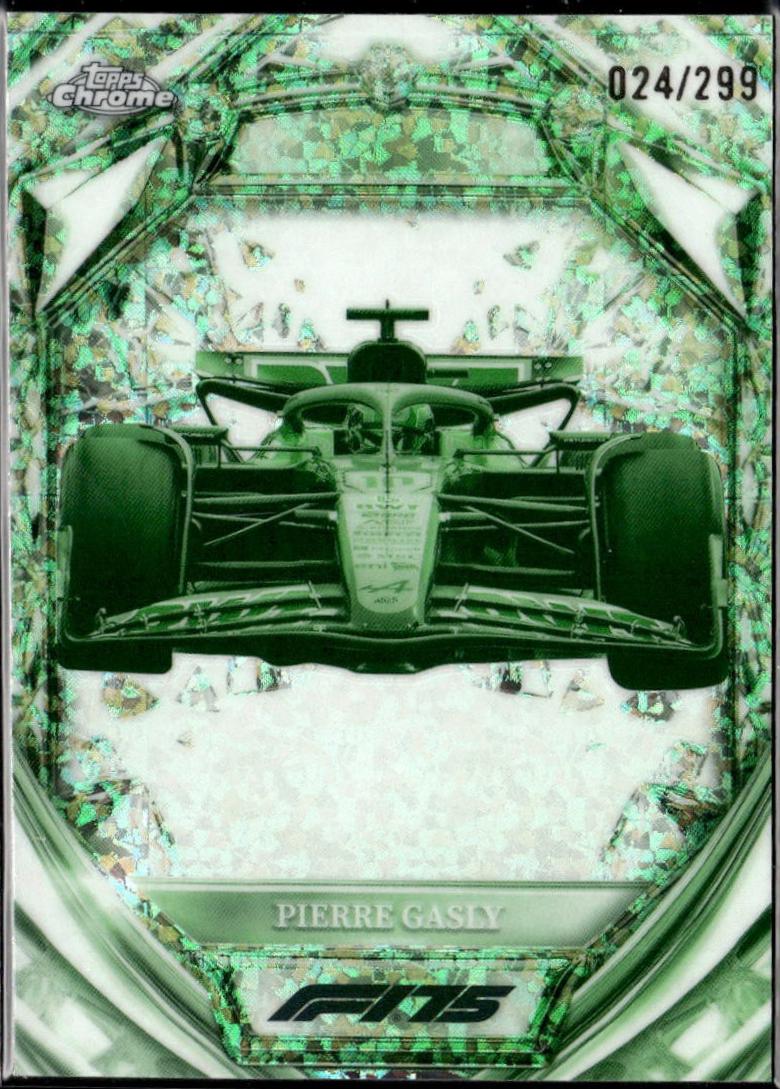 Pierre Gasly [Night Vision Mini-Diamond Refractor] #D75-36