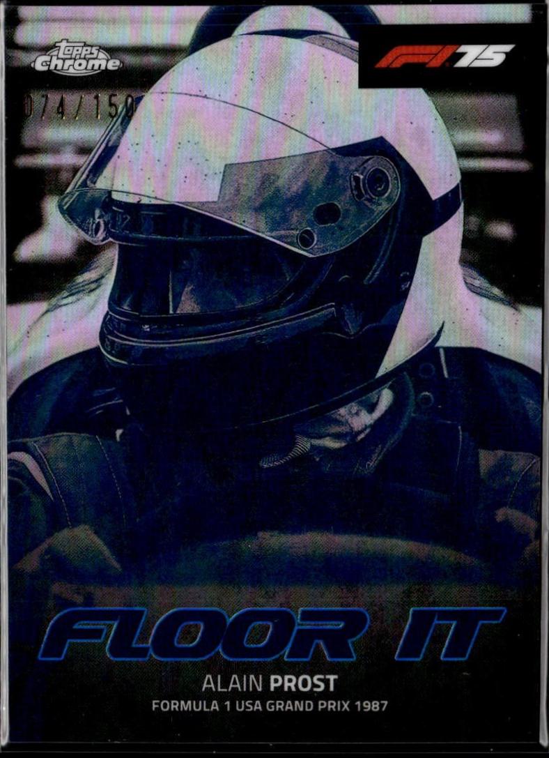 Alain Prost [Blue Refractor] #FI-1
