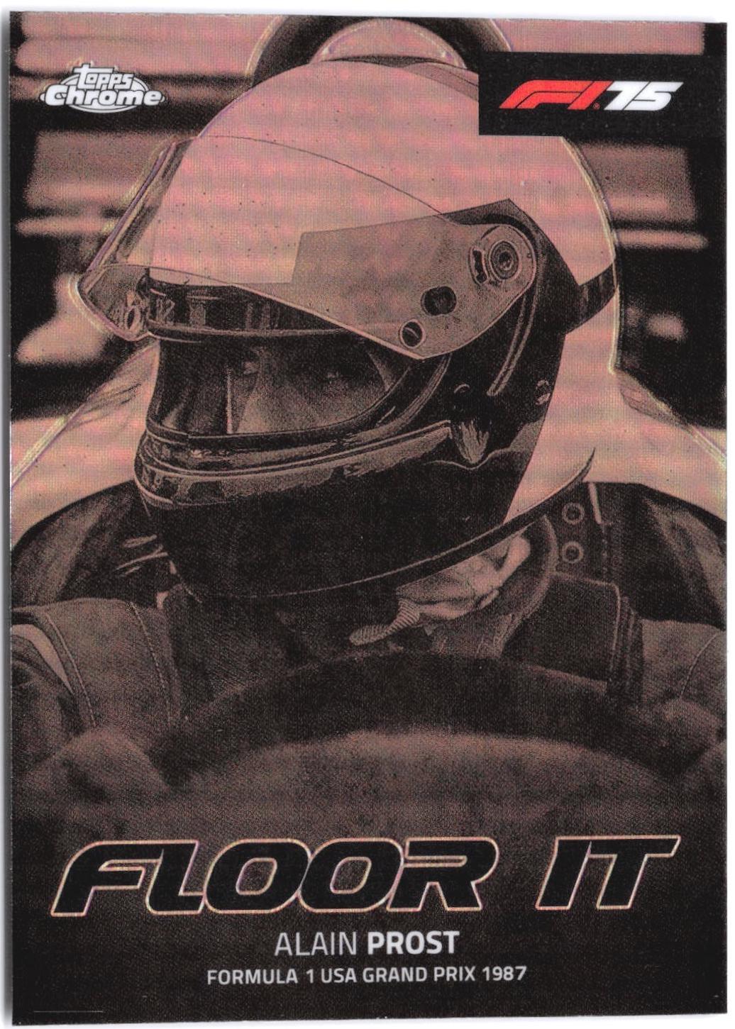 Alain Prost [Orange Refractor] #FI-1