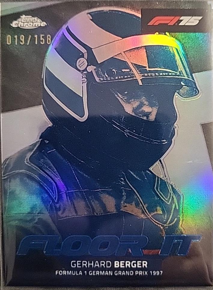 Gerhard Berger [Blue Refractor] #FI-3