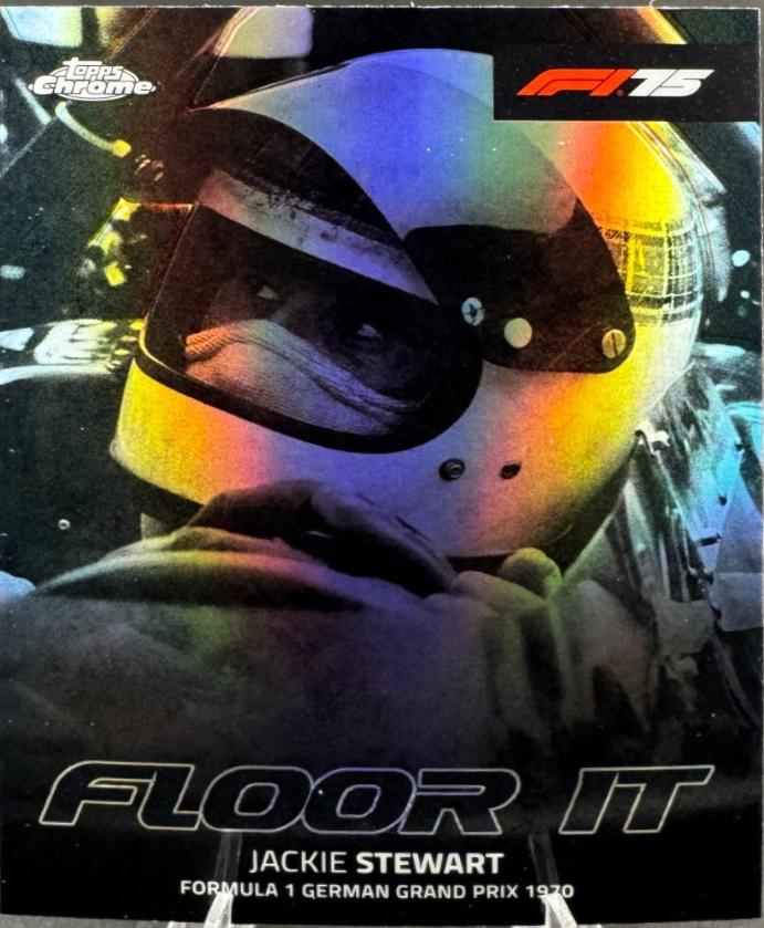 Jackie Stewart [Orange Refractor] #FI-4