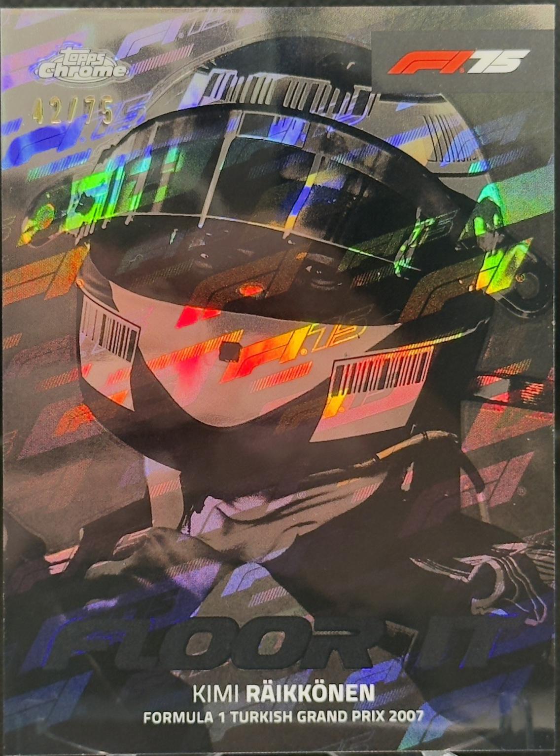 Kimi Raikkonen [75th Anniversary Refractor] #FI-6