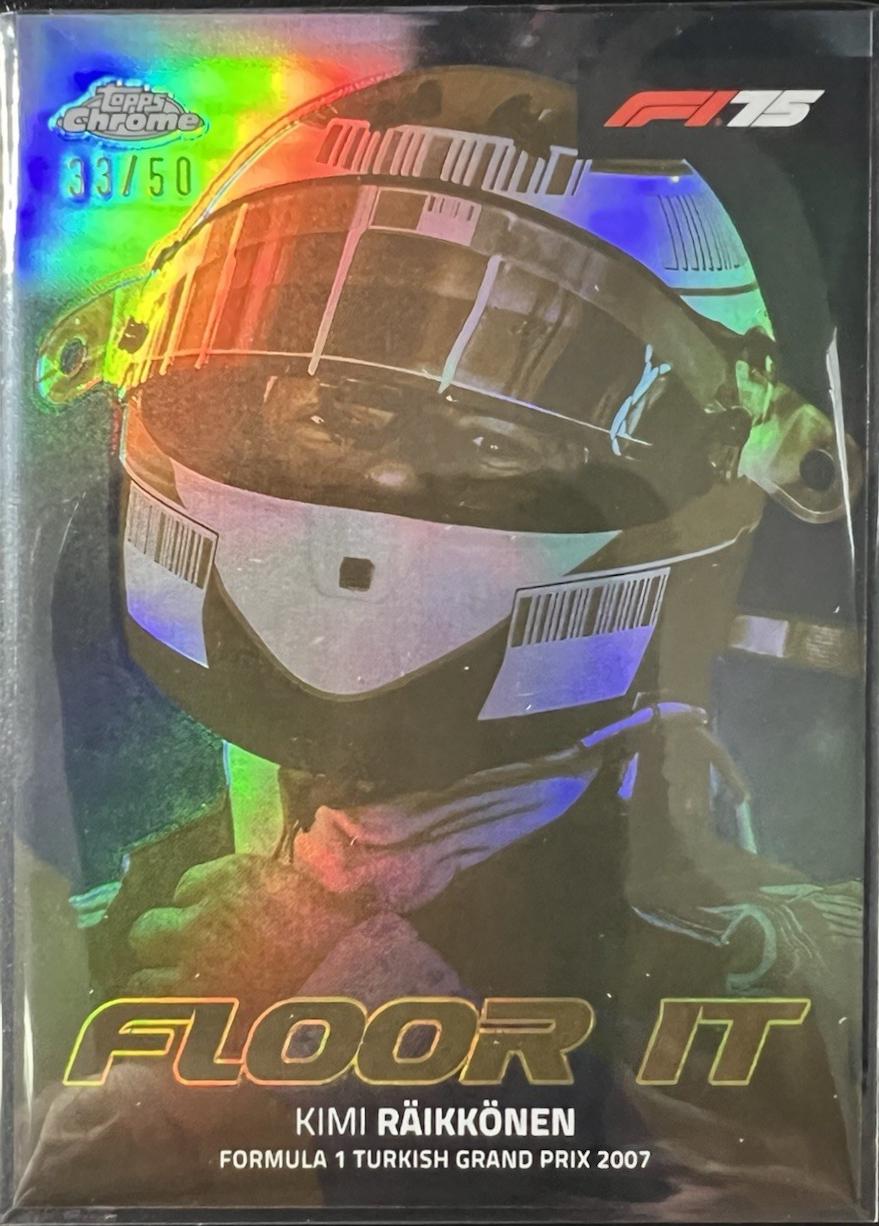 Kimi Raikkonen [Gold Refractor] #FI-6