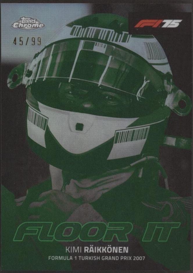 Kimi Raikkonen [Green Refractor] #FI-6