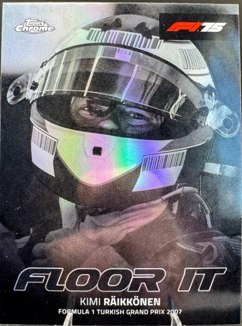 Kimi Raikkonen [Orange Refractor] #FI-6