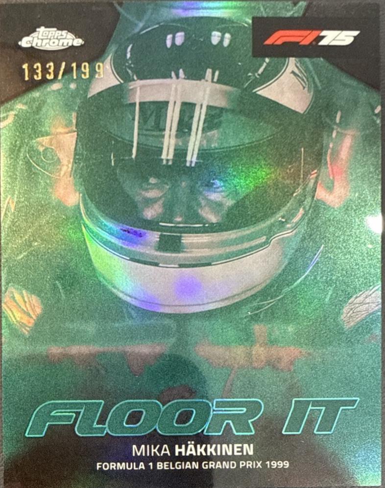 Mika Hakkinen [Aqua Refractor] #FI-8