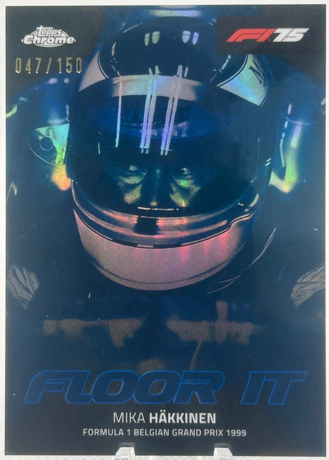 Mika Hakkinen [Blue Refractor] #FI-8