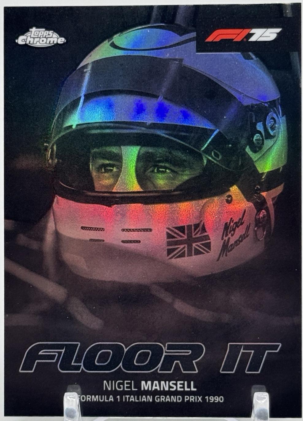 Nigel Mansell [Orange Refractor] #FI-9