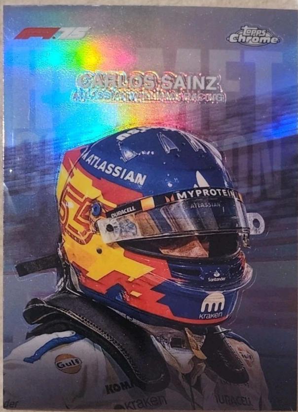 Carlos Sainz [Orange Refractor] #HC-7