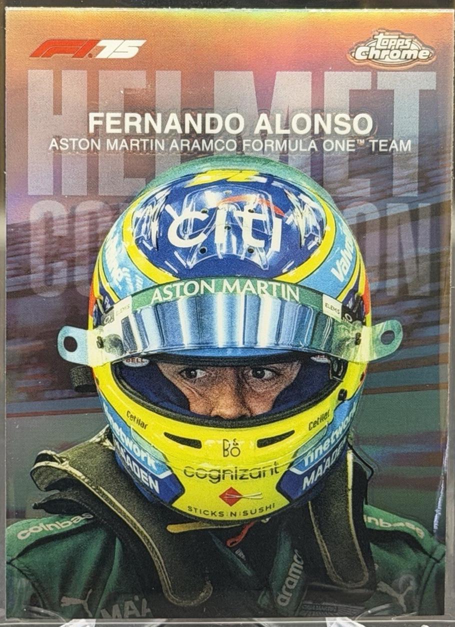 Fernando Alonso [Orange Refractor] #HC-6