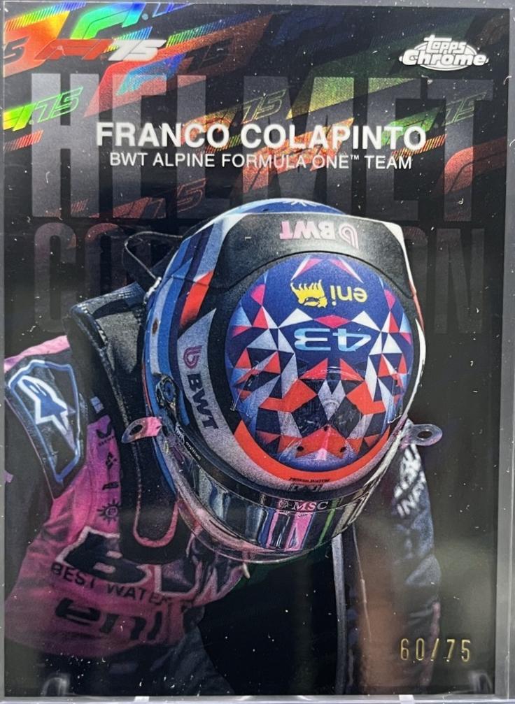 Franco Colapinto [75th Anniversary Refractor] #HC-9