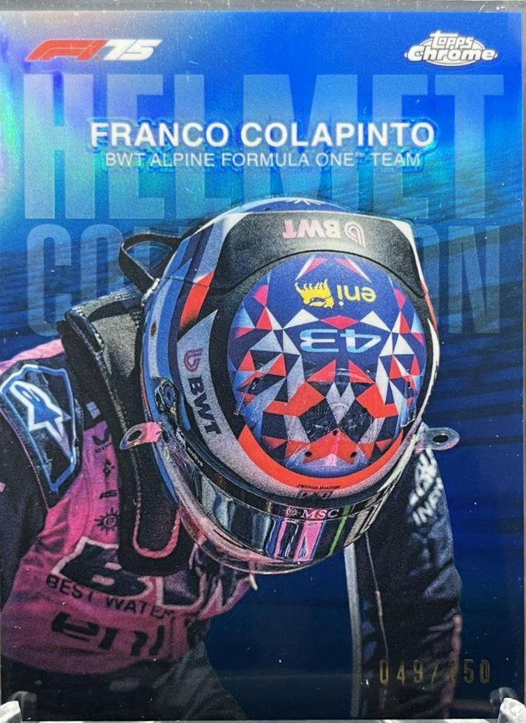Franco Colapinto [Blue Refractor] #HC-9