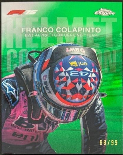 Franco Colapinto [Green Refractor] #HC-9