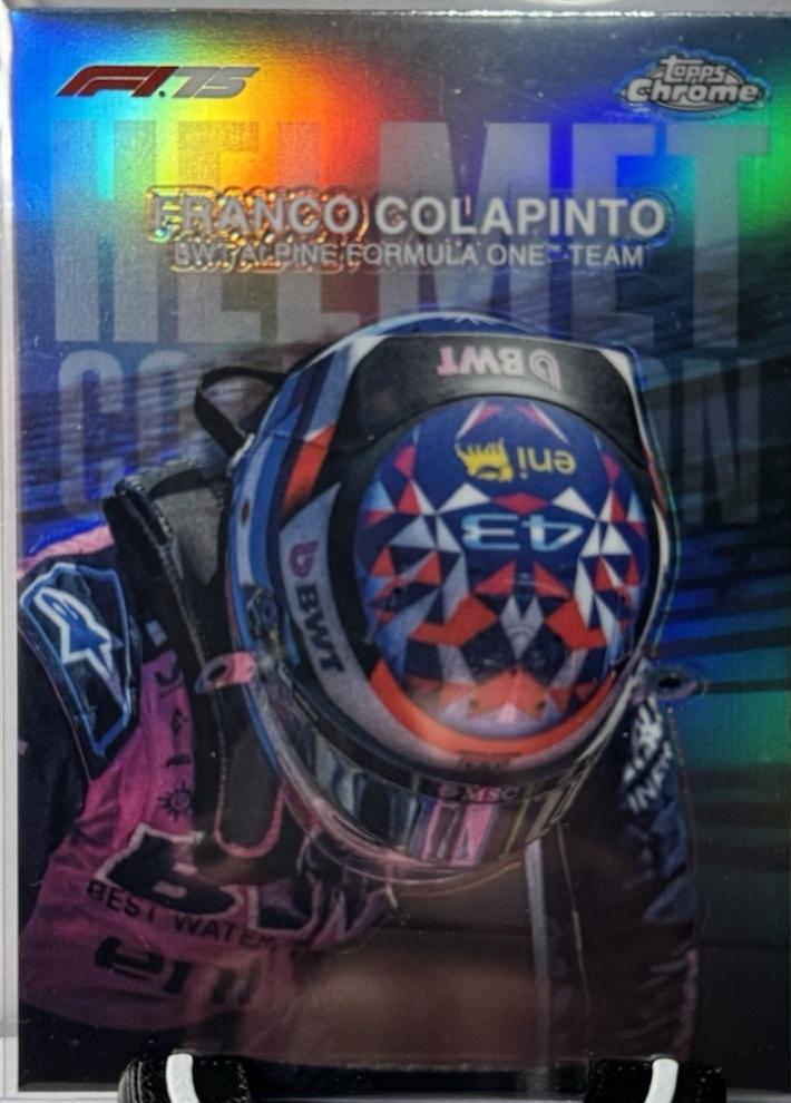 Franco Colapinto [Orange Refractor] #HC-9