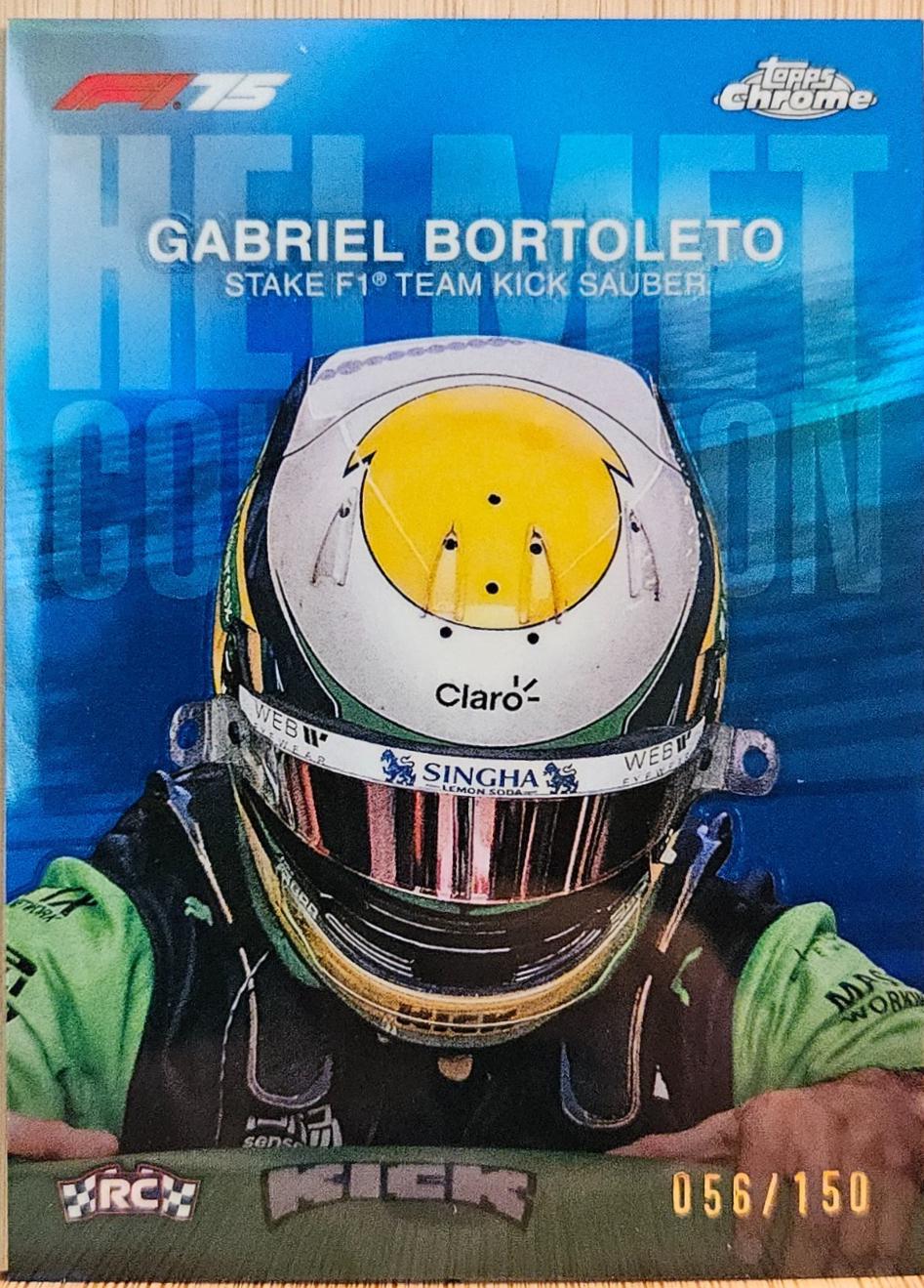 Gabriel Bortoleto [Blue Refractor] #HC-10